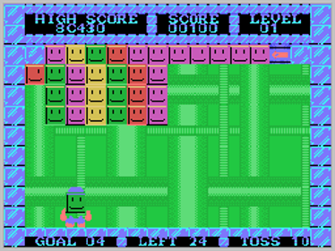 Block'em Sock'em - Screenshot - Gameplay (World) - 256x192