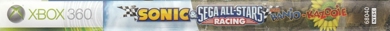 Sonic & SEGA All-Stars Racing with Banjo-Kazooie - Box - Spine (North America) - 2140x170