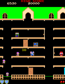 Mappy - Screenshot - Gameplay (World) - 224x288
