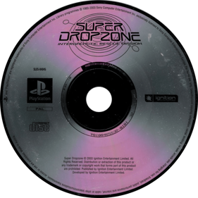 Super Dropzone: Intergalactic Rescue Mission - Disc (Europe) - 800x800