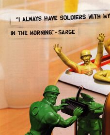 Army Men: Sarge's Heroes - Advertisement Flyer - Front (United Kingdom) - 2652x3269