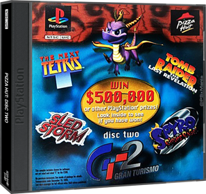 Pizza Hut Disc 2 - Box - 3D (North America) - 1409x1330