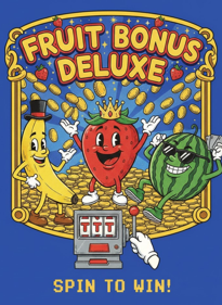 Fruit Bonus Deluxe - Fanart - Box - Front (World) - 669x916