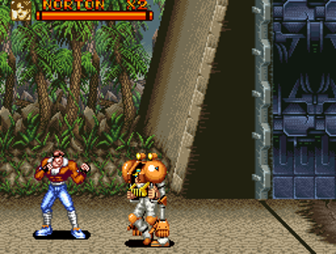 Brawl Brothers - Screenshot - Gameplay (Japan) - 256x194