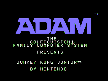 Donkey Kong Jr. - Screenshot - Game Title (North America) - 256x192