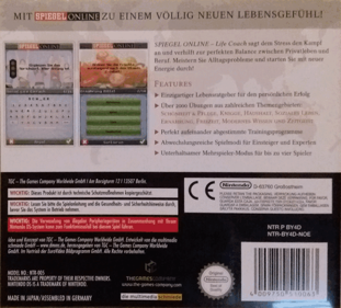 Spiegel Online: Die Wissenstrainer-Serie: Life Coach - Box - Back (Europe) - 815x736
