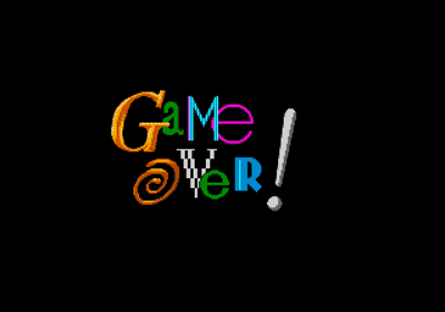 Wild Woody - Screenshot - Game Over (North America) - 640x448