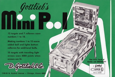 Mini Pool - Advertisement Flyer - Front (World) - 1274x850