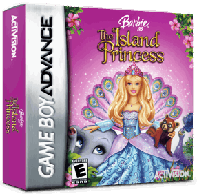 Barbie as The Island Princess - Box - 3D (North America) - 1016x998