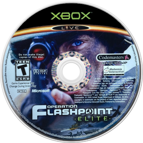 Operation Flashpoint: Elite - Disc (North America) - 800x800