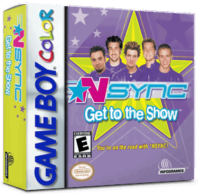 NSYNC: Get to the Show - Box - 3D (North America) - 1016x998