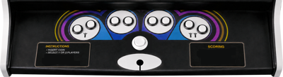 Jammin' - Arcade - Control Panel (United States) - 2183x601