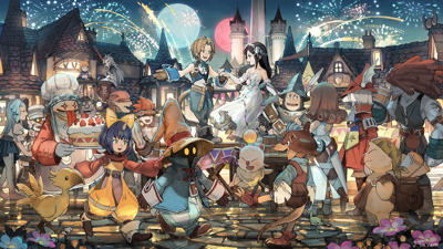 Final Fantasy IX - Fanart - Background (World) - 1600x900