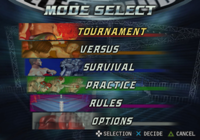 Boxing Champions - Screenshot - Game Select (World) - 640x448