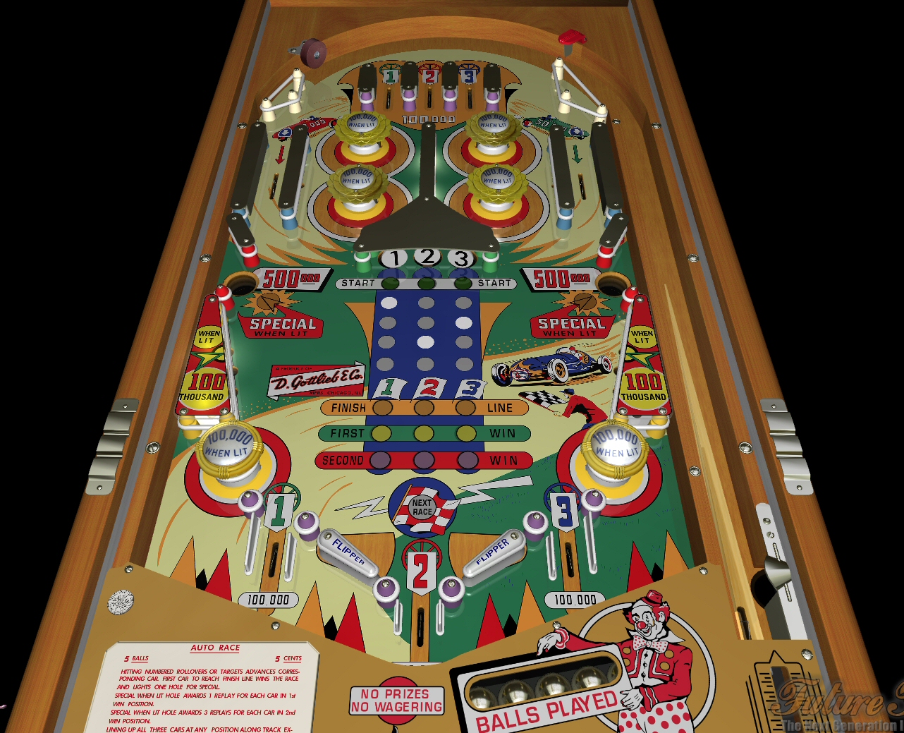 Illustration of Auto Race