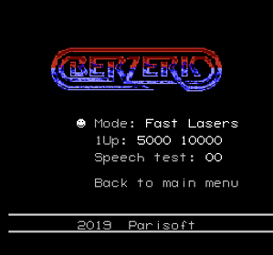 Berzerk - Screenshot - Game Select (World) - 256x240