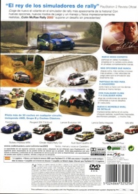 Colin McRae Rally 2005 - Box - Back (Spain) - 483x680