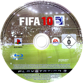FIFA Soccer 10 - Disc (Germany) - 500x500