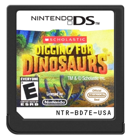 Digging for Dinosaurs - Cart - Front (North America) - 571x600