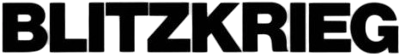 Blitzkrieg - Clear Logo (North America) - 465x63