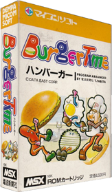 BurgerTime - Box - 3D (Japan) - 315x540