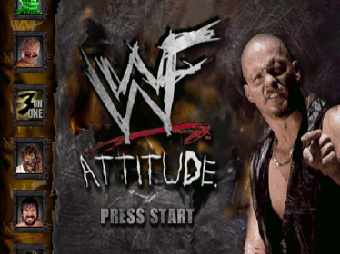 WWF Attitude - Screenshot - Game Title (World) - 640x480