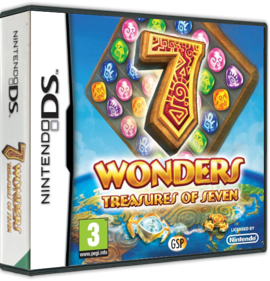 7 Wonders: Treasures of Seven - Box - 3D (Europe) - 575x598
