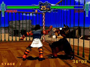 Fighting Vipers - Screenshot - Gameplay (World) - 640x480