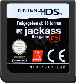 Jackass: The Game - Cart - Front (Europe) - 517x564