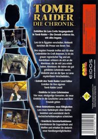 Tomb Raider: Chronicles - Box - Back (Germany) - 1270x1808