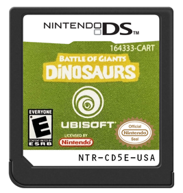 Battle of Giants: Dinosaurs - Cart - Front (North America) - 571x600