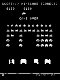 Space Invaders - Screenshot - Game Over (World) - 480x640