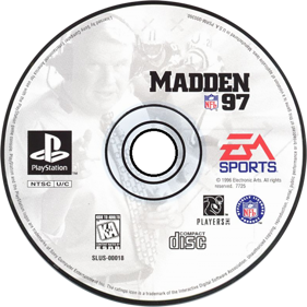 Madden NFL 97 - Disc (North America) - 800x800