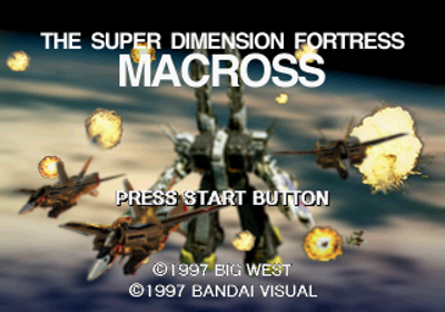 The Super Dimension Fortress Macross: Do You Remember Love - Screenshot - Game Title (Japan) - 320x224