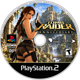 Lara Croft Tomb Raider: Anniversary - Disc (North America) - 1254x1254