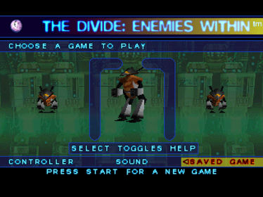 The Divide: Enemies Within - Screenshot - Game Select (North America) - 640x480