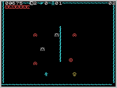 Cross Chase - Screenshot - Gameplay (World) - 256x192
