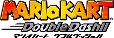 Mario Kart: Double Dash!! - Clear Logo (Japan) - 560x190