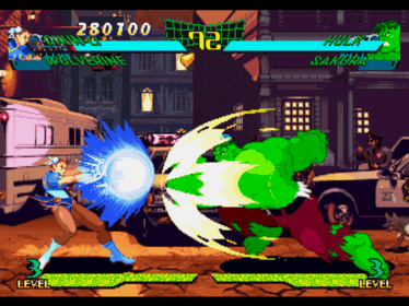 Marvel Super Heroes vs. Street Fighter - Screenshot - Gameplay (North America) - 640x480
