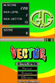 G.G Series: Vector - Screenshot - Game Title (World) - 278x415