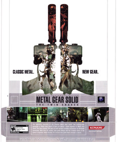 Metal Gear Solid: The Twin Snakes - Advertisement Flyer - Front (United States) - 1800x2178
