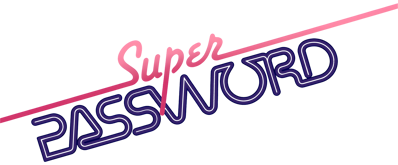 Super Password - Clear Logo (North America) - 4500x1866