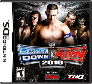 WWE SmackDown vs. Raw 2010 - Box - Front - Reconstructed (North America) - 774x708
