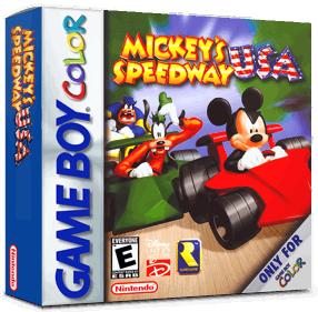 Mickey's Speedway USA - Box - 3D (North America) - 1016x998