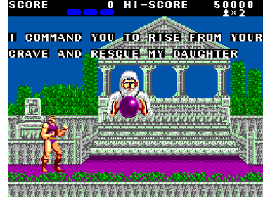 Altered Beast - Screenshot - Gameplay (World) - 512x384