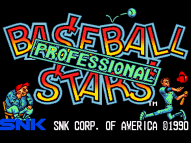 Baseball Stars Professional - Screenshot - Game Title (World) - 640x480