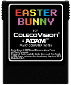 Easter Bunny - Cart - Front (World) - 591x700