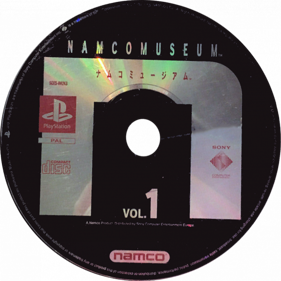 Namco Museum Vol. 1 - Disc (Europe) - 600x600