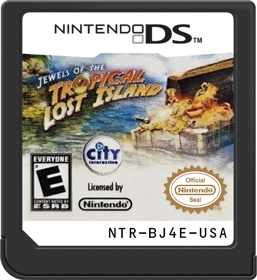 Jewels of the Tropical Lost Island - Cart - Front (North America) - 517x564