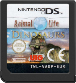 Animal Life: Dinosaurs - Cart - Front (Europe) - 517x564